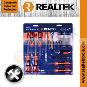 58PCS Screwdriver Set With TPR/PP Handle