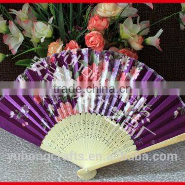 Chinese Bamboo Fabric Crafts Fan photo-2