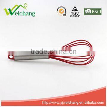 WCJ493 Good Quality Egg Whisk Silicone Wire Whisk, Egg Frother, Milk & Egg Beater Blender 10" Hot Sales photo-2
