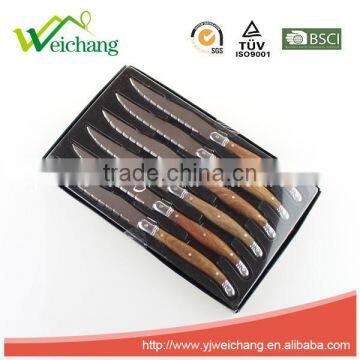 WCJ844 Hot Sale Cutlery Set Stainless Steel Steak Knife in Knifew Set photo-2