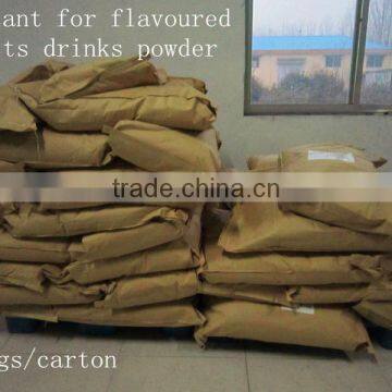 2016 hot sales from China factory processing 25kgs bulk in craft carton packing of instant pineapple juice drink