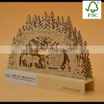 Custom Wooden Frame Christmas Light Box photo-5