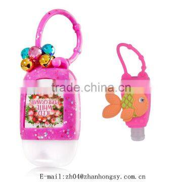 Wholesale Cheap Custom Silicone Bracelet Key Ring for Sale photo-5