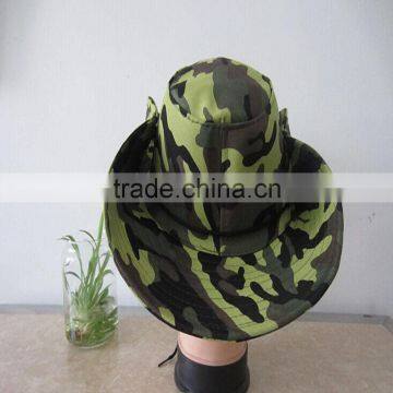 Camo Outdoor Men's and Women's Round Edge Fisherman Cap Hat photo-3