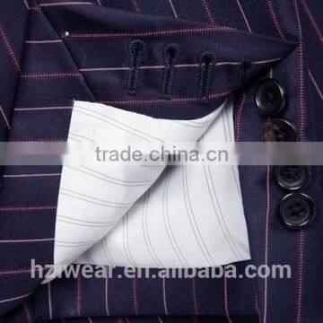 2015 New Stripe Notch Lapel Business Suits for Man / Suit Men photo-5