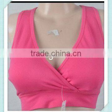 FUSHCIA SEAMLESS LADIES BRA ELEGANT DESIGN