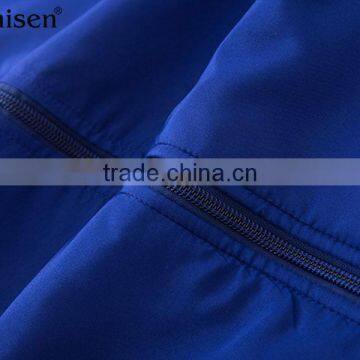 Sports Windbreaker Polyester Panel Men Jacket photo-4