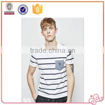 2015 High quality men's t shirt design,custom t shirt printing,pocket t shirt wholesale china