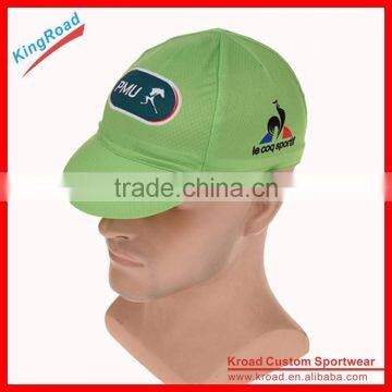 Accept Sample Order Unisex Coolmax Mesh Dry Fit Custom Cycling Cap Bicycle Hat Bike photo-3