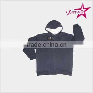 Men's fleece hoodie workwear