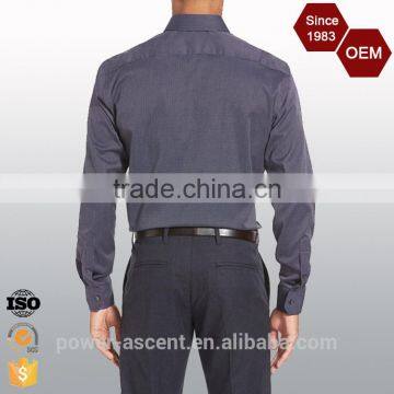 Top Quality Custom Design OEM Trim Fit Plain Shirts photo-5
