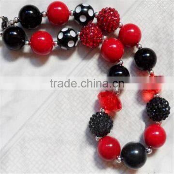 2015wholesale Baby Necklace Handmade Plastic Bead Christmas Necklace for Children Apparel Fashion Matching Necklace photo-4