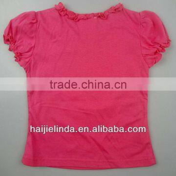 New Arrival Girls T-shirt 100%cotton Children Tshirt photo-4