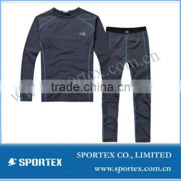 Custom Mens base layer ,warm thermal wear set for mens