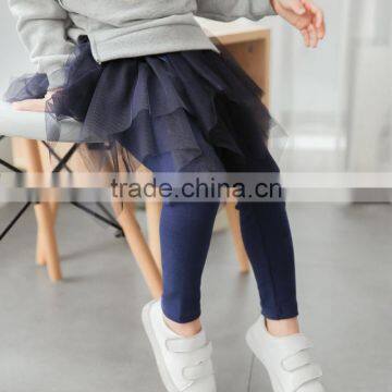 S60651B Baby Girl Culottes Leggings Gauze Pants Party Skirts Bowknot Tutu Skirts photo-6
