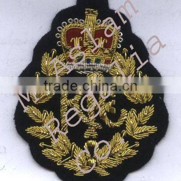 Hand Embroidery Flying Corps Badge (Wreath)