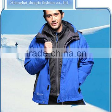 waterfroof windproof winter woolen wears embroidered jacket