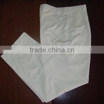 Best design golf pants cotton material golf pants