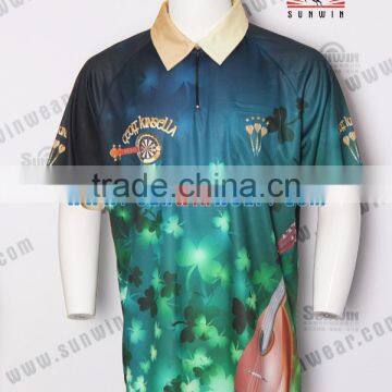 Customized Wholesale Mens Darts Shirt / Dart Jersey / Dart Cloth photo-3