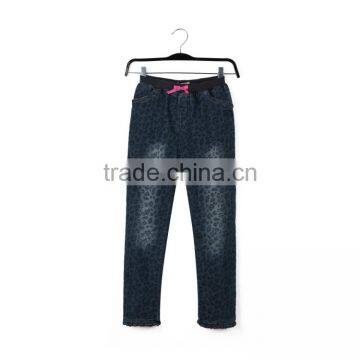 OEM Service Standard Size Unique Design Drawstring Colours Trousers Jeans photo-2