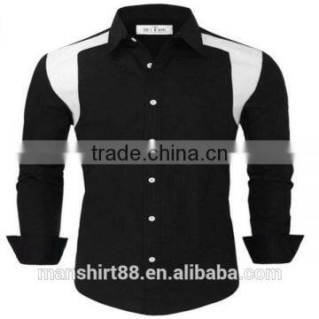 2016 New Wholesale Slim Fit Camisa Custom Mens Casual Dress Shirts photo-2