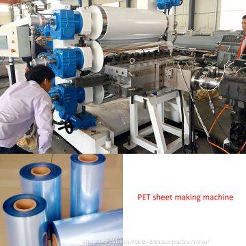 2017 Hot Selling Single Screw Extruder Design PET Sheet Production Line