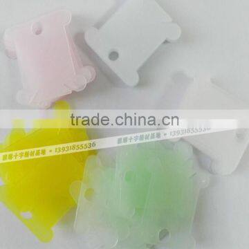 2016 Embroidery Thread Cards Plastic Card Winding Bobbin Threads Card Sewing Thread on the Board photo-6