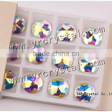 Flat Stones, 13*18mm Octagon Flat Back Smooth Jewelry Glass Stones for Jewelry photo-2