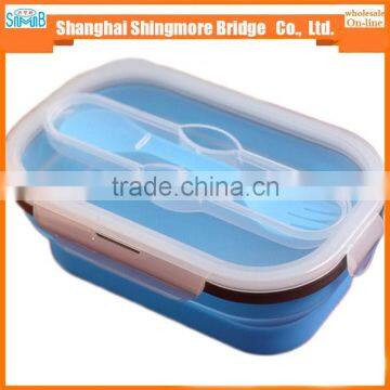 2017  china supplier hot sales good quality silicone bento lunch box
