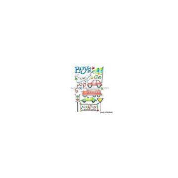 Sell Crystal, Epoxy Stickers