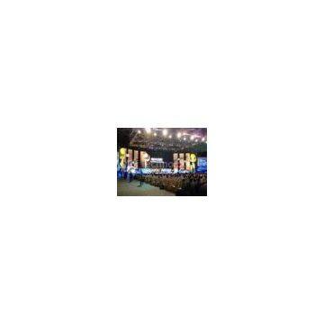 1 / 8 Scan Mode P8 Commercial Rental LED Screen for Gray Level 14 - bit