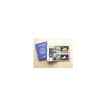 Hardcover Advertising Paper Booklet / Full Color Brochure Printing With Jacket