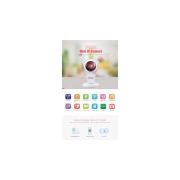 Baby Monitoring Sp009c Mini CMOS IR-CUT Infrared Surveillance Indoor IP Camera photo-2
