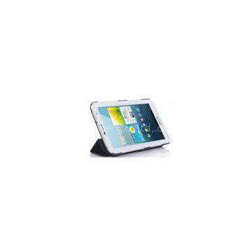 Black Flip PU Tablet PC Leather Case With Stand