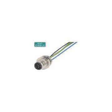 Shielded Molding M12 5 Pin Waterproof Connector Sensor Cables for Outdoor Digital Signage