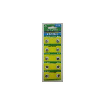 0% Hg alkaline button cell battery LR626H