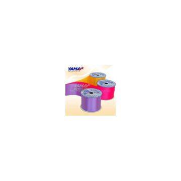 Polyester single-face satin ribbon