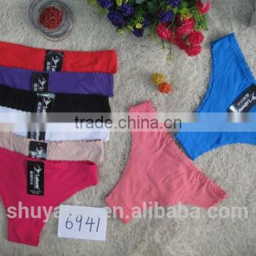 new design hot selling fashion sexy seamless thongs