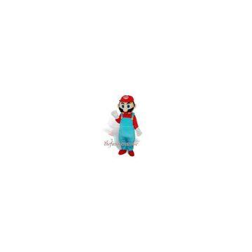 Fur Mario Mascot Costume Christmas Party Dress