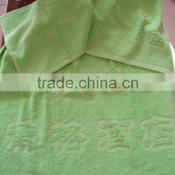 100% cotton jacquard bath towel