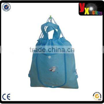 Promotion pp non woven shopping eco bag with print logo passed TUV