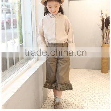 Alibaba wholesale child clothing girls palazzo pants ruffled pants for girls