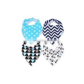 100% Organic Cotton Bandana Baby Drool Bib, photo-5