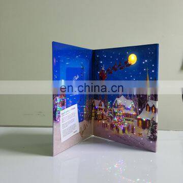 25*20*2cm Top quality LED Lighting Up paper Photo Frame for Christmas