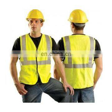 High visibility work safety vests