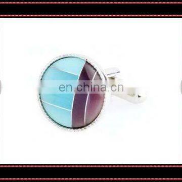 fashion cats eye round cufflinks