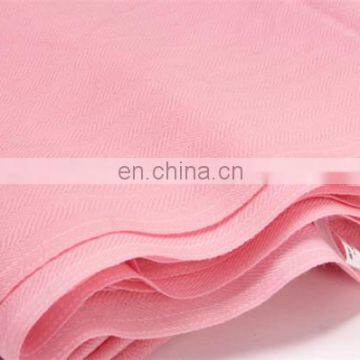 2017 Autumn Winter Mercerized Wool Herringbone Twill Weave Pattern Jacquard Scarf Women Plain Color Wool Shawl
