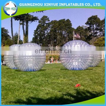 Wholesale price inflatable human sized plastic hamster ball