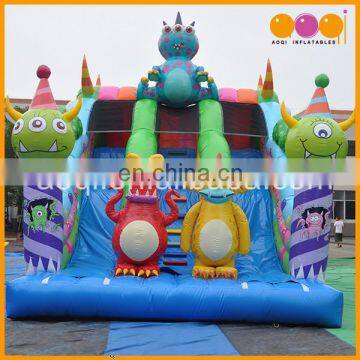 Guangzhou Inflatable Game Manufactures Garden Play Toys Inflatable Slides Monster for Sale photo-3