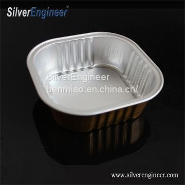 Aluminum foil container